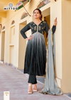 Kalika By Mittoo Alia Cut Embroidery Kurti With Bottom Dupatta Wholesale Clothing Suppliers In India

